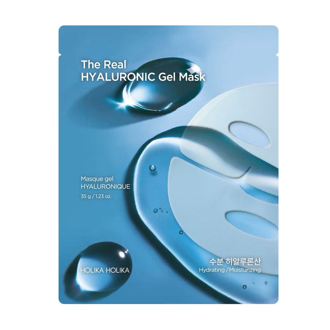 Гідрогелева маска для обличчя Holika Holika The Real Hyaluronic Gel Mask, 35 г
